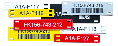 Engraved Plastic Cable Marking