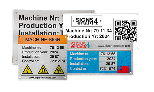 Custom Machine plates
