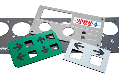 Control Panel Labels