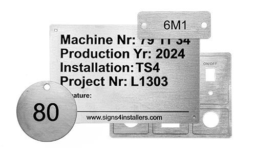 Custom Engraved Stainless Steel Tags