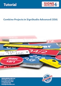 Combine Projects in SignStudio Advanced (SSA)