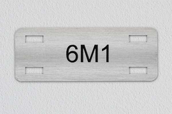 Engraved Metal sign