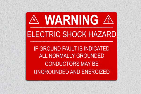 Solar Panel Sign