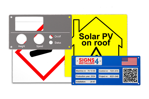 Printed Plastic Signs
