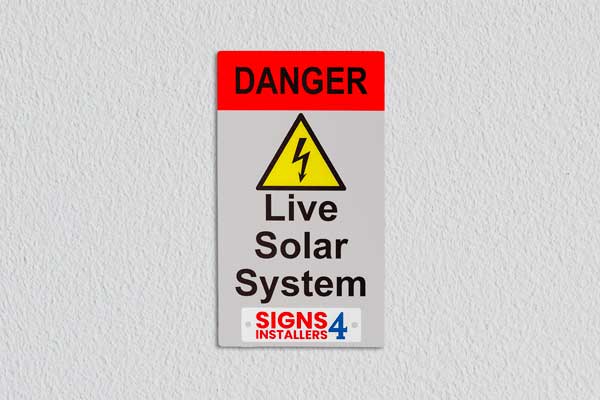 Electrical Warning Sign