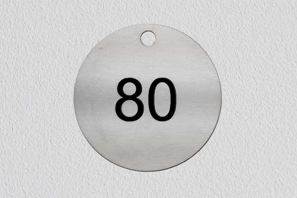 Metal Tag sign