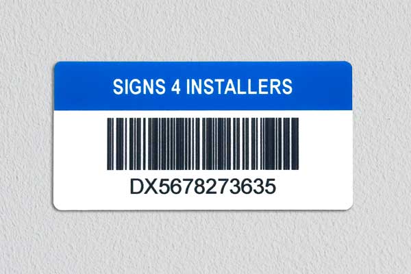 Barcode Label