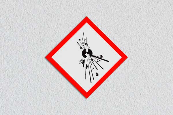 Reflective varning sign