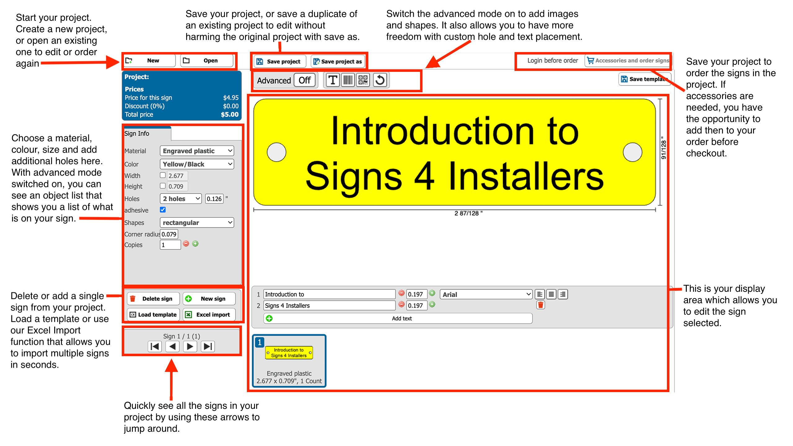 Signs and Labels Direct SSA