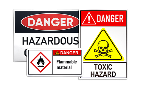 Chemical Warning Sign